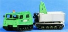 129100005 ETH Arsenal HAGGLUNDS BV206D with Cargo trailer of Schwarz-Bau